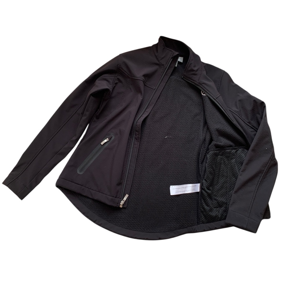 Ariat Team Softshell Jacket Black Zip Front Size … - image 9